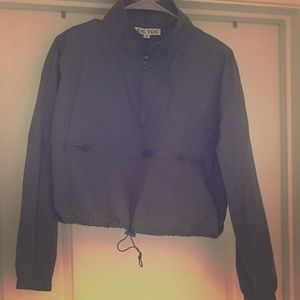 Tic Toc Green Windbreaker